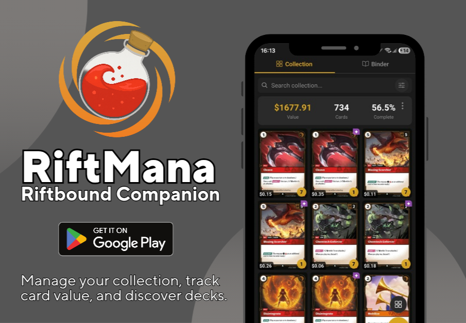 RiftMana — Riftbound Companion on Google Play