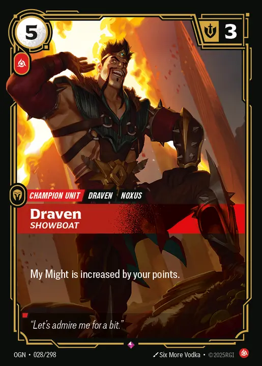 Draven Showboat