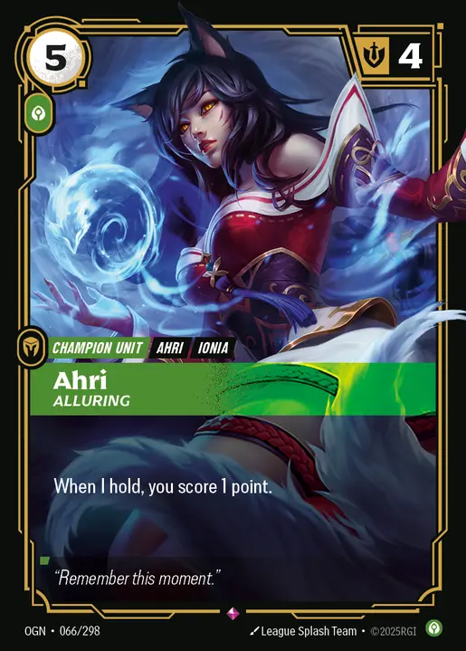 Ahri Alluring