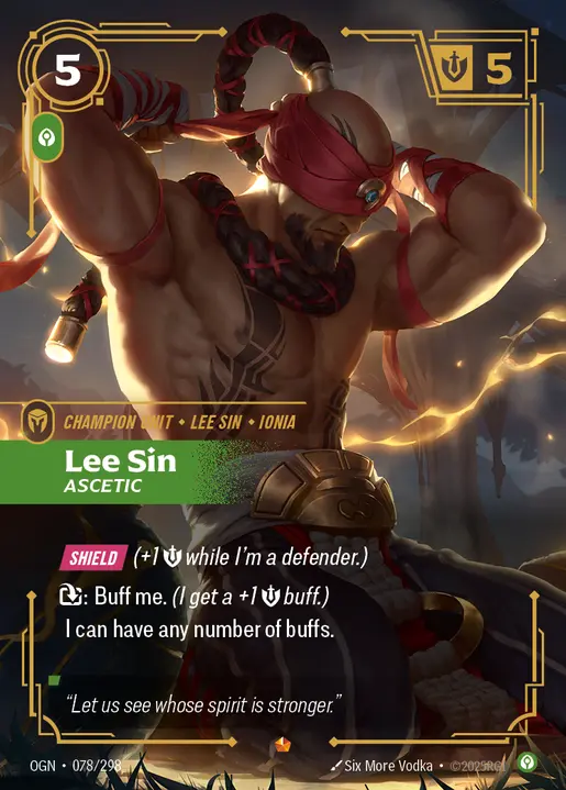 Lee Sin Ascetic