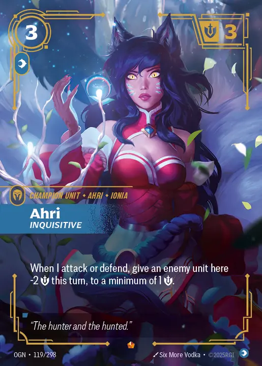 Ahri Inquisitive