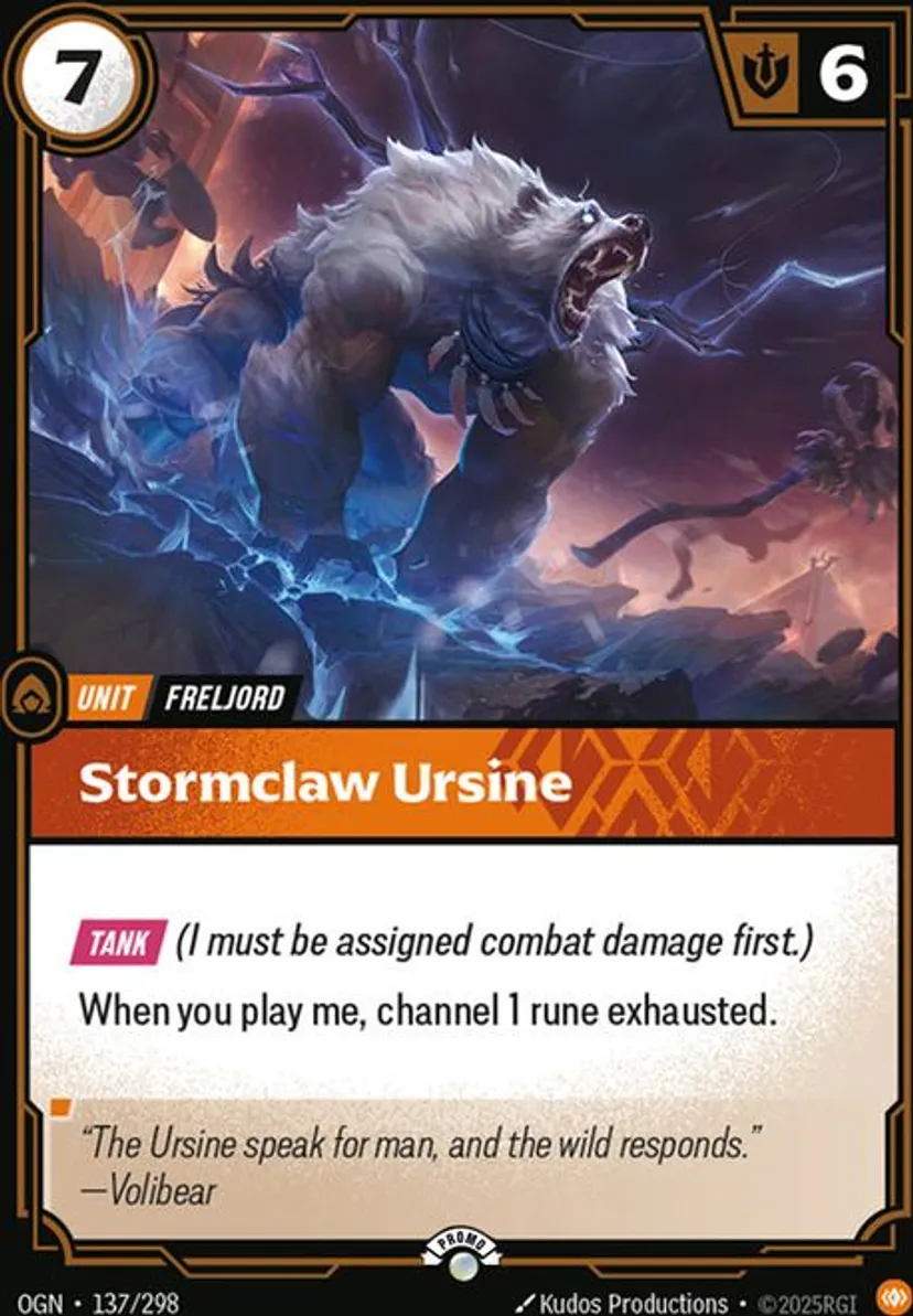 Stormclaw Ursine