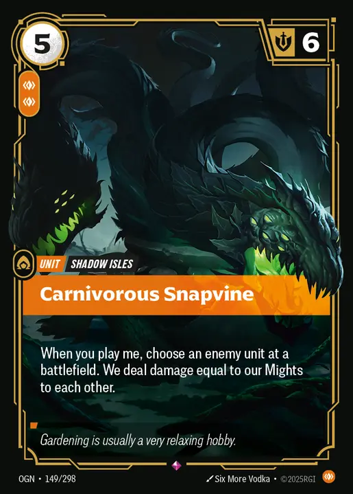 Carnivorous Snapvine