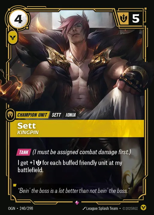 Sett Kingpin