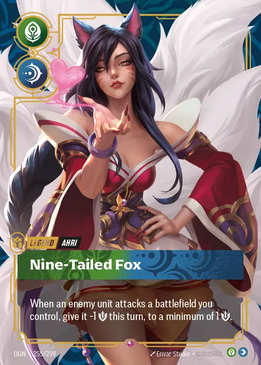 Ahri Nine-Tailed Fox