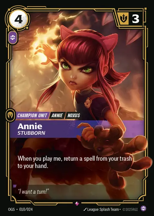 Annie Stubborn