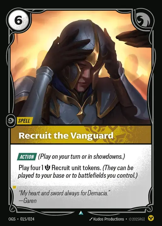 Recruit the Vanguard