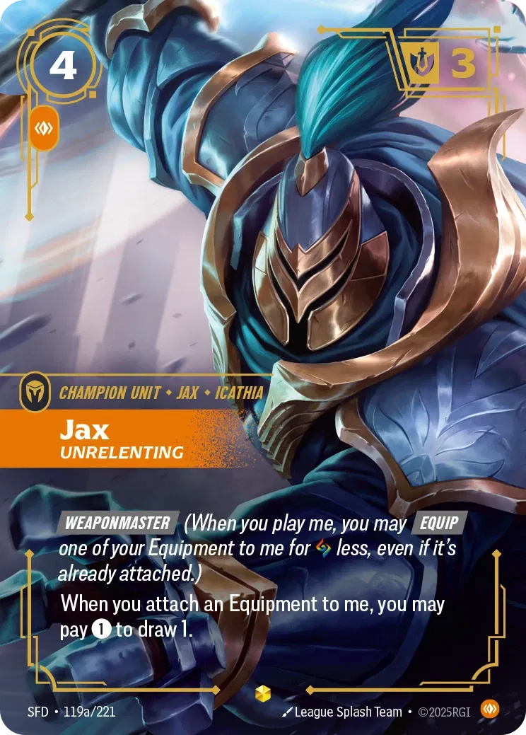 Jax Unrelenting
