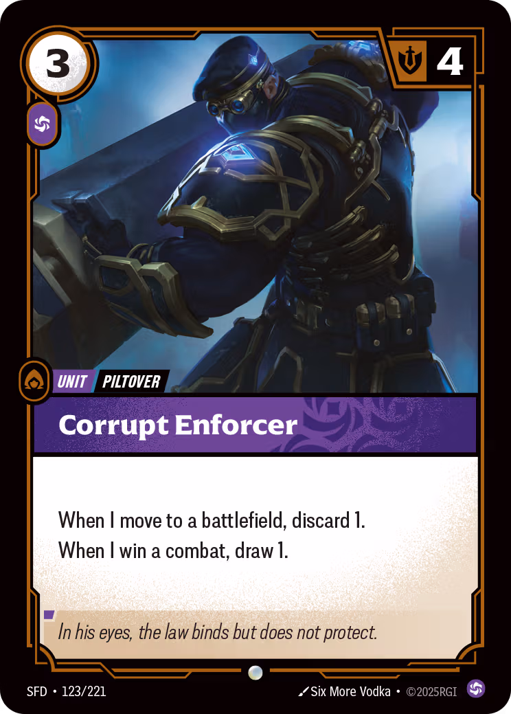 Corrupt Enforcer