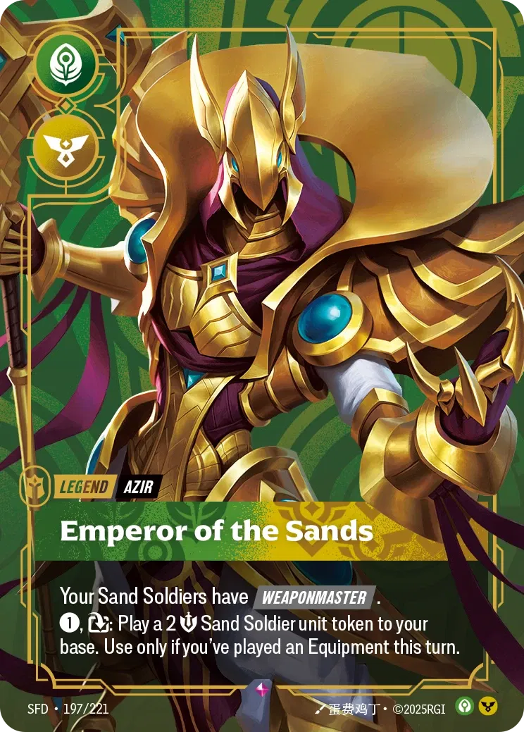 Azir, Emperor of the Sands