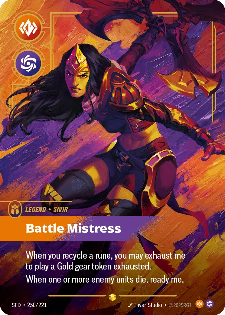 Sivir, Battle Mistress