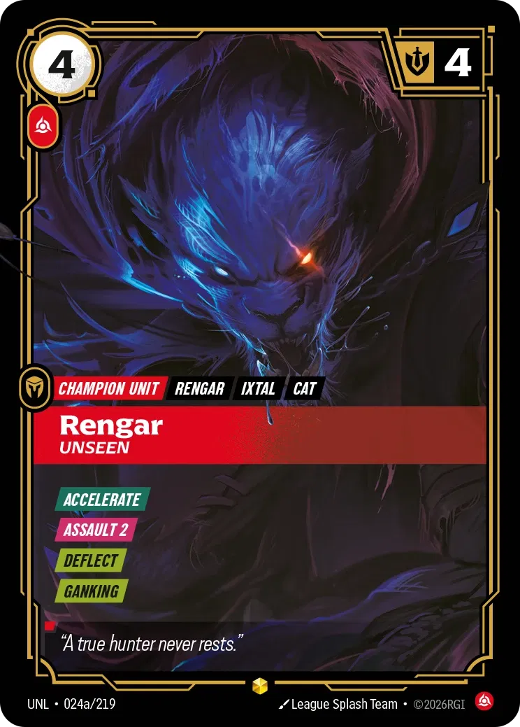 Rengar Unseen
