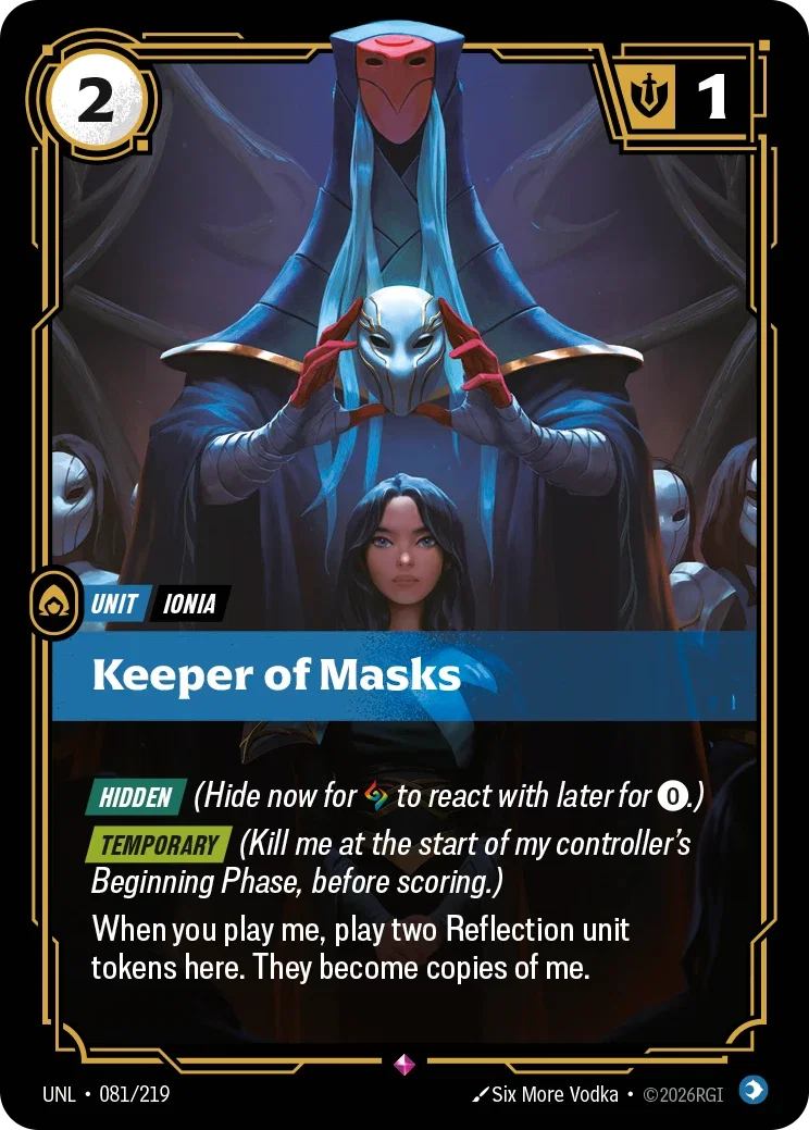 Keeper of Masks