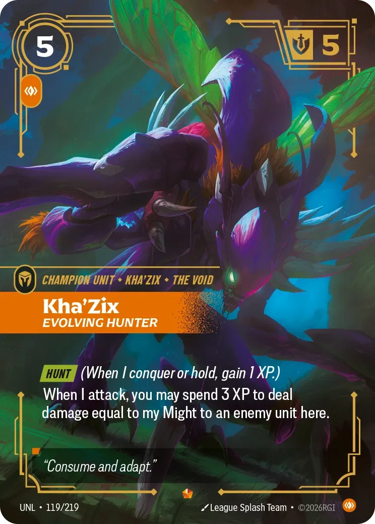 Kha'Zix Evolving Hunter