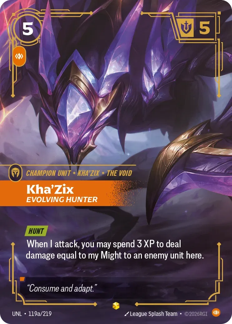 Kha'Zix Evolving Hunter