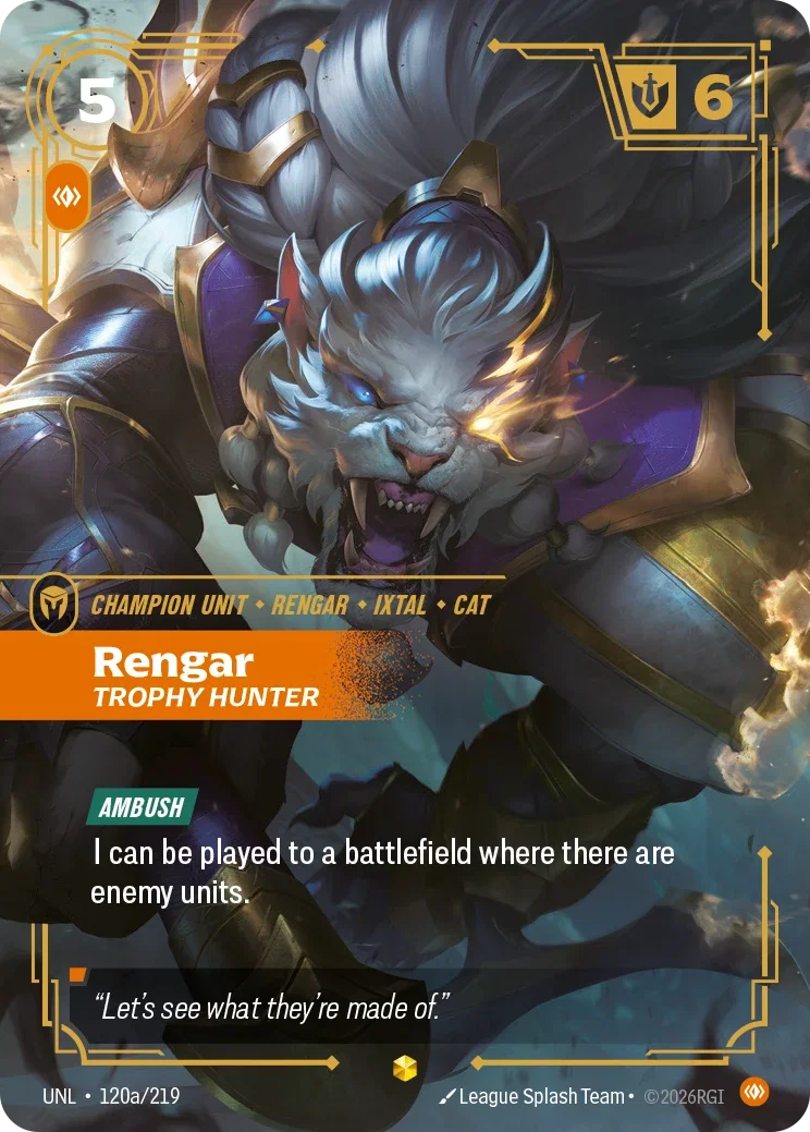 Rengar Trophy Hunter