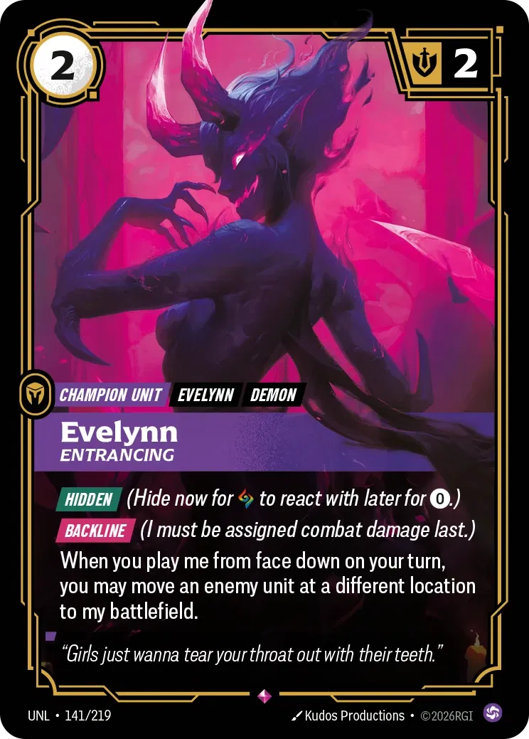 Evelynn Entrancing