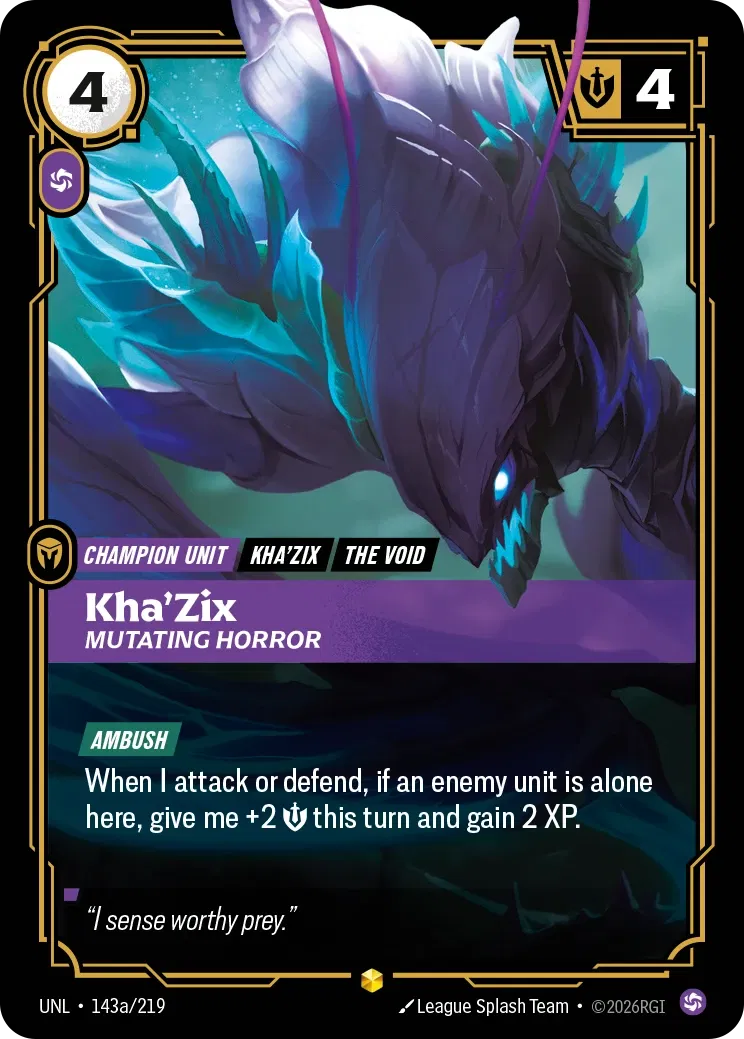 Kha'Zix Mutating Horror