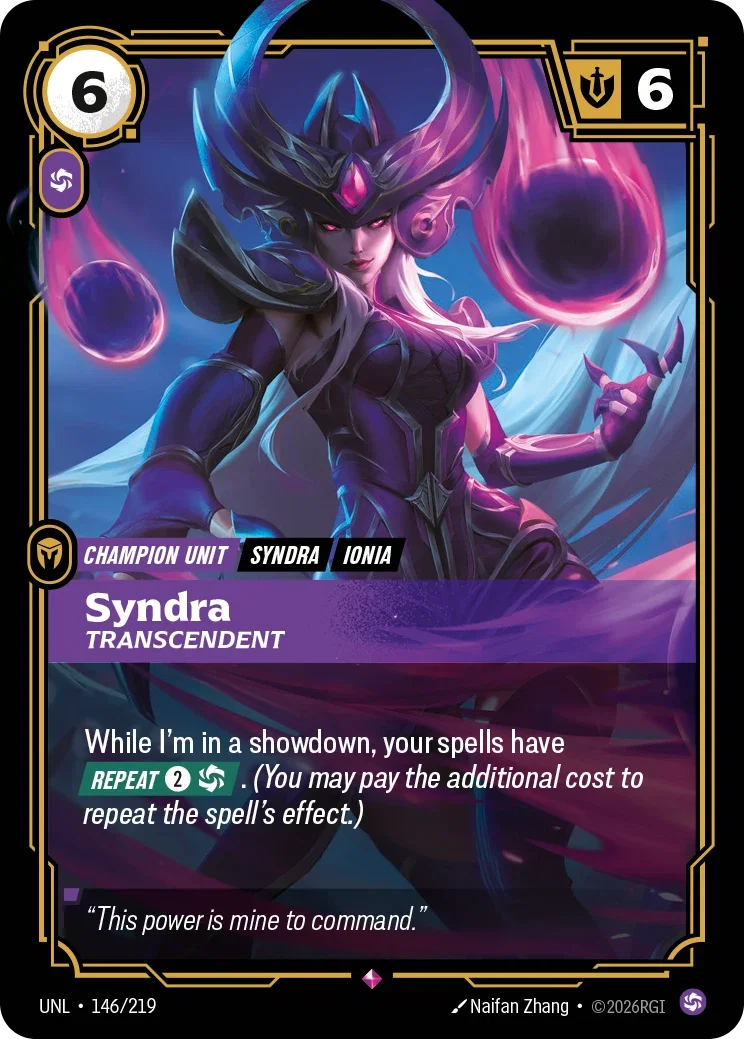 Syndra Transcendent
