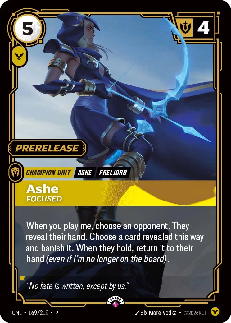Ashe Focused