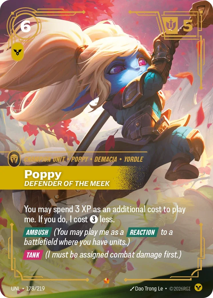 Poppy Defender of the Meek
