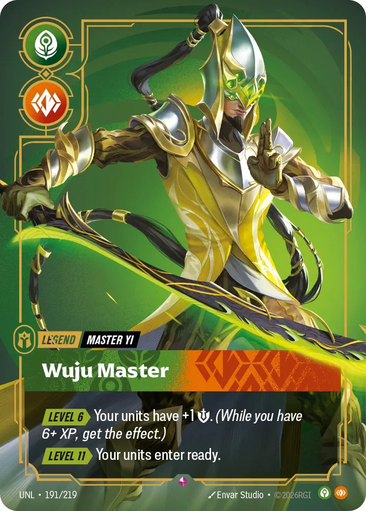 Master Yi Wuju Master