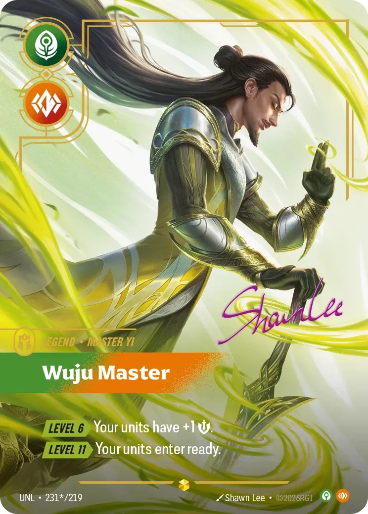 Master Yi Wuju Master