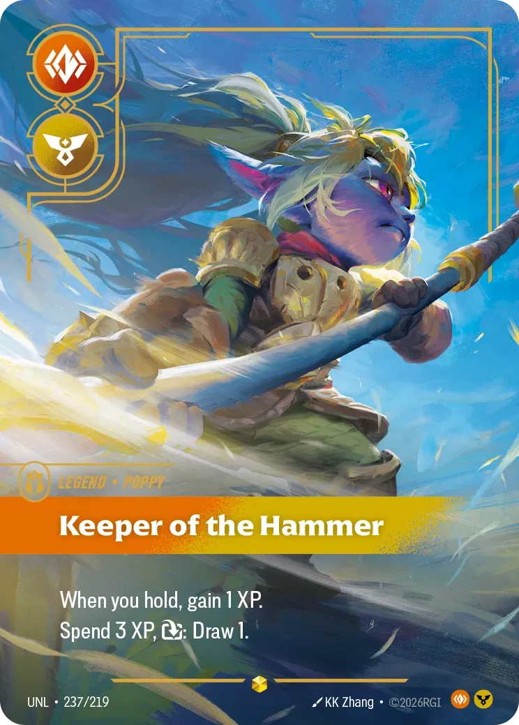 Poppy Keeper of the Hammer