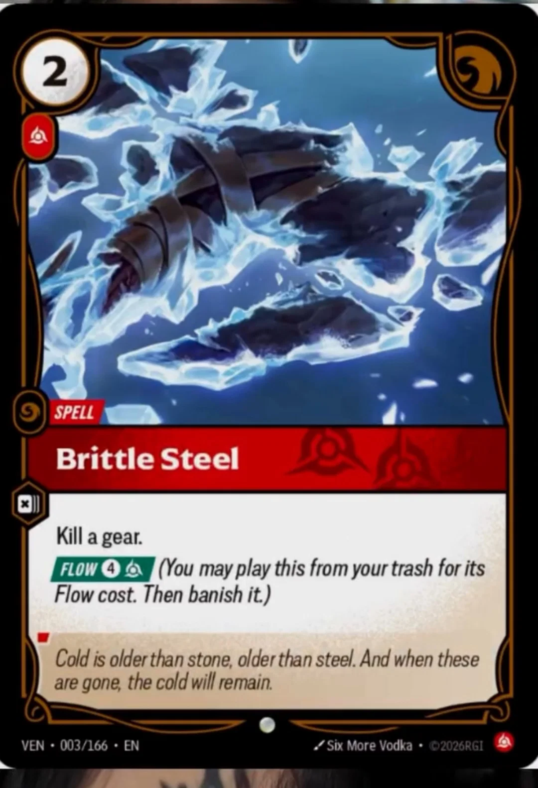 Brittle Steel