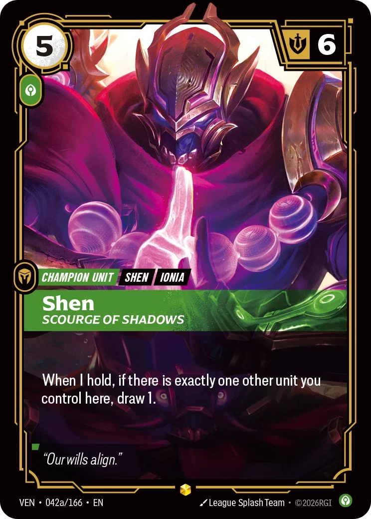 Shen Scourge of Shadows