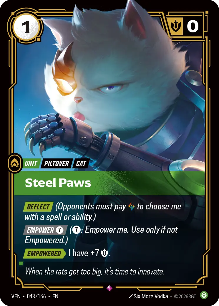 VEN-043 Steel Paws