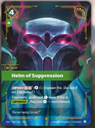 Helm of Suppression