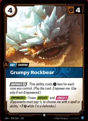 Grumpy Rockbear
