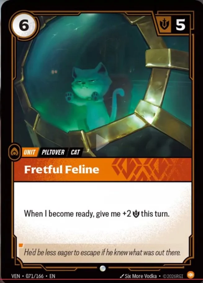 Fretful Feline