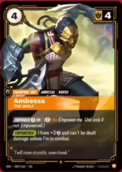 Ambessa, The Wolf