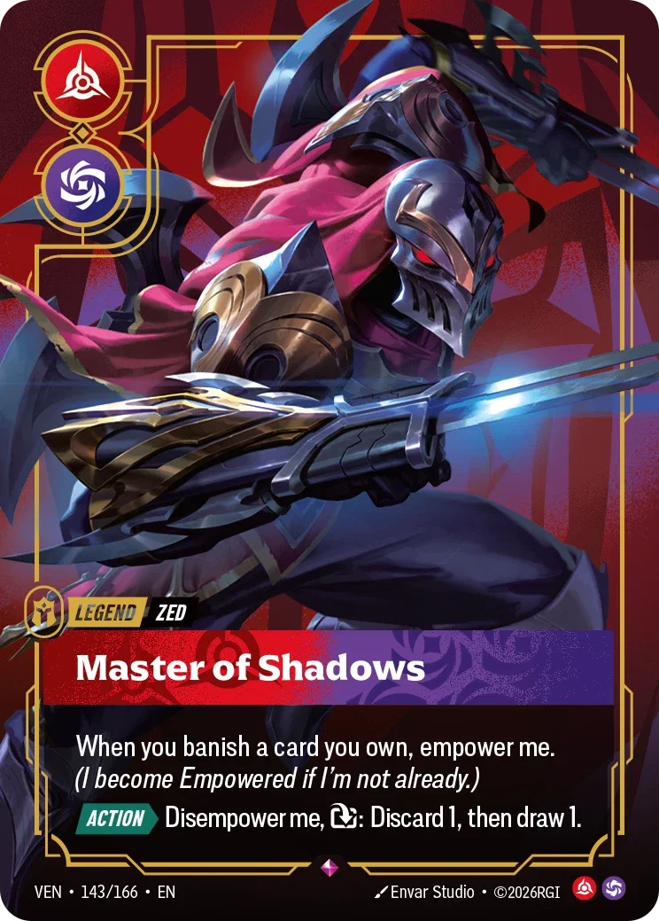 Zed Master of Shadows
