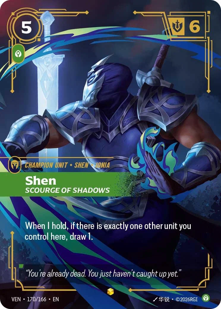 Shen Scourge of Shadows