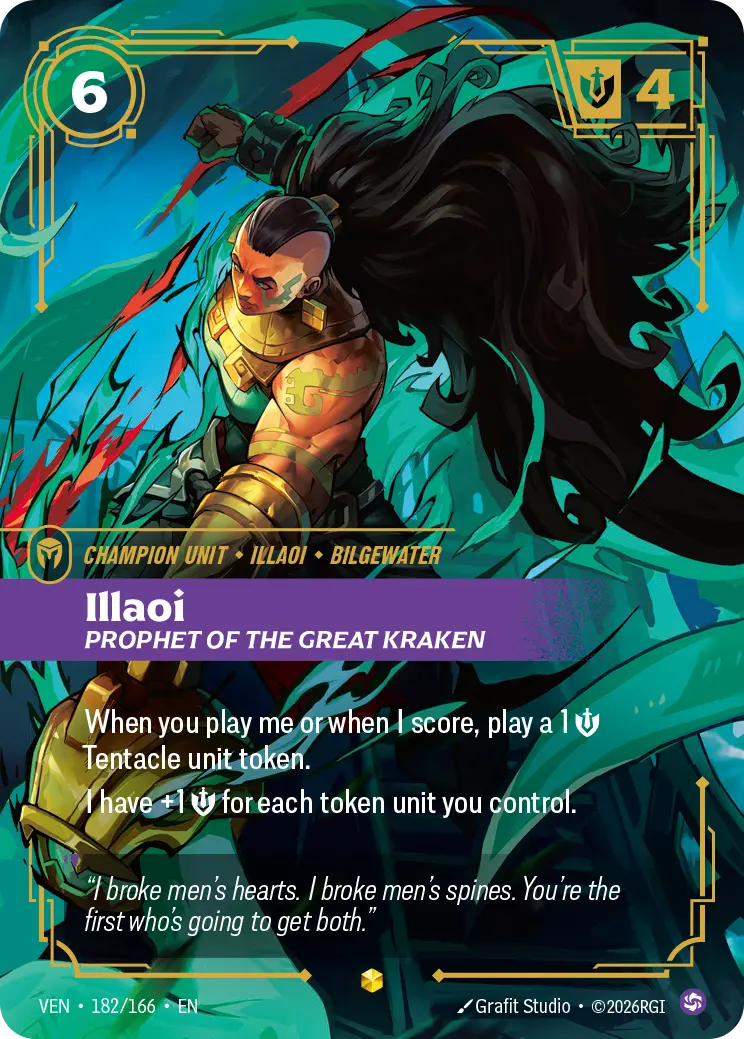 Illaoi Prophet of the Great Kraken